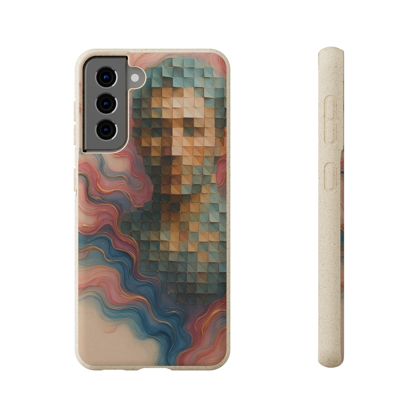 Mosaic Dreams & Liquid Flow - Biodegradable Case