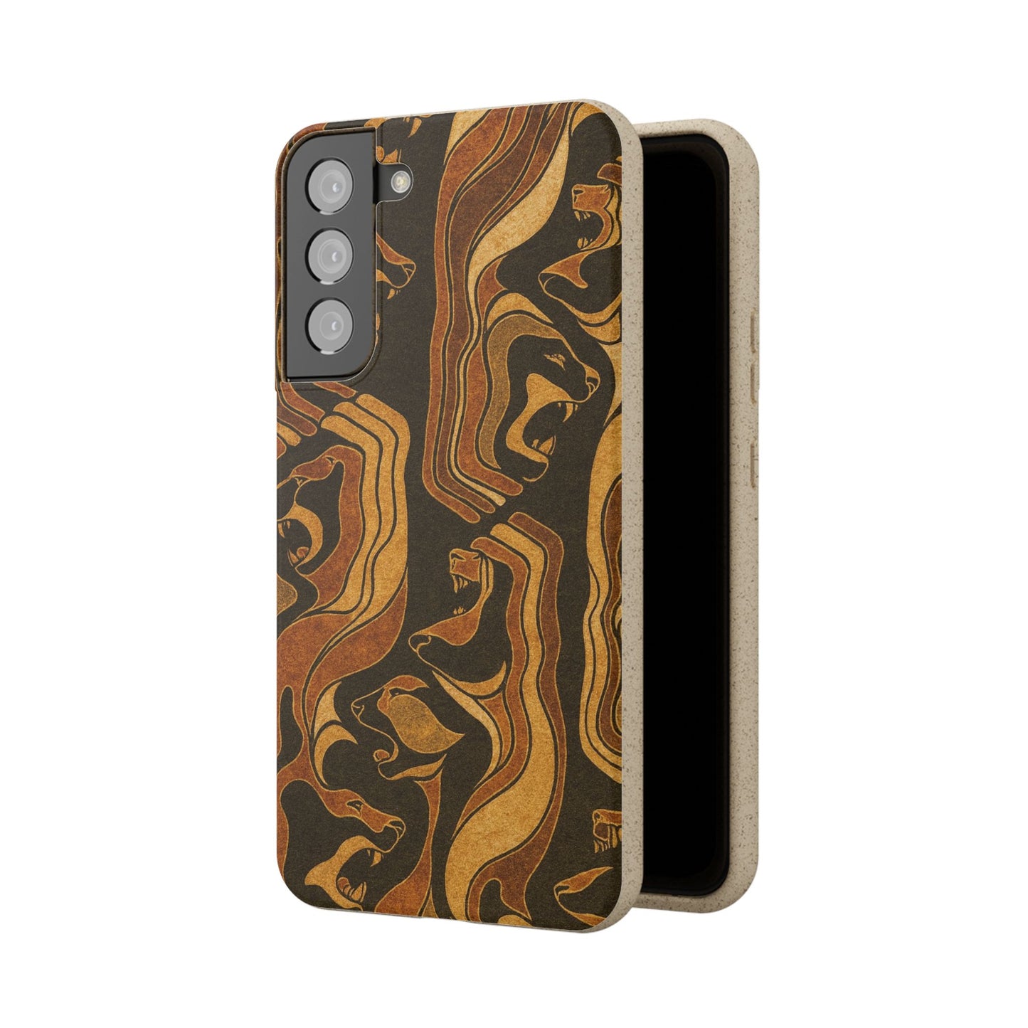 Wooden Wolves of Night - Biodegradable Case