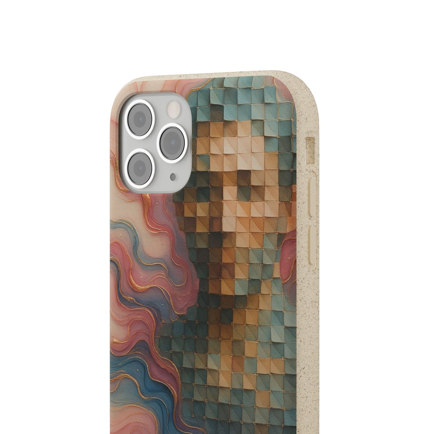 Mosaic Dreams & Liquid Flow - Biodegradable Case