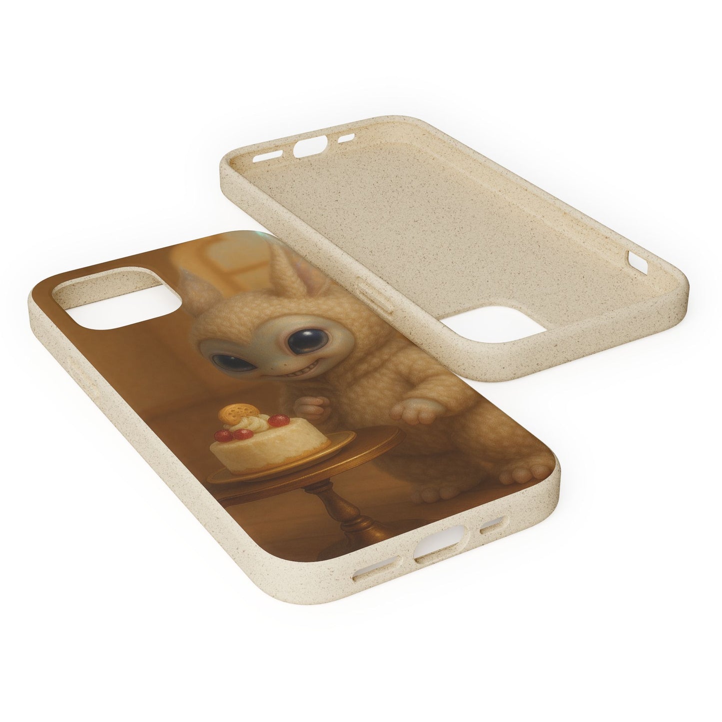 Toy Aliens Love Cake - Biodegradable Case