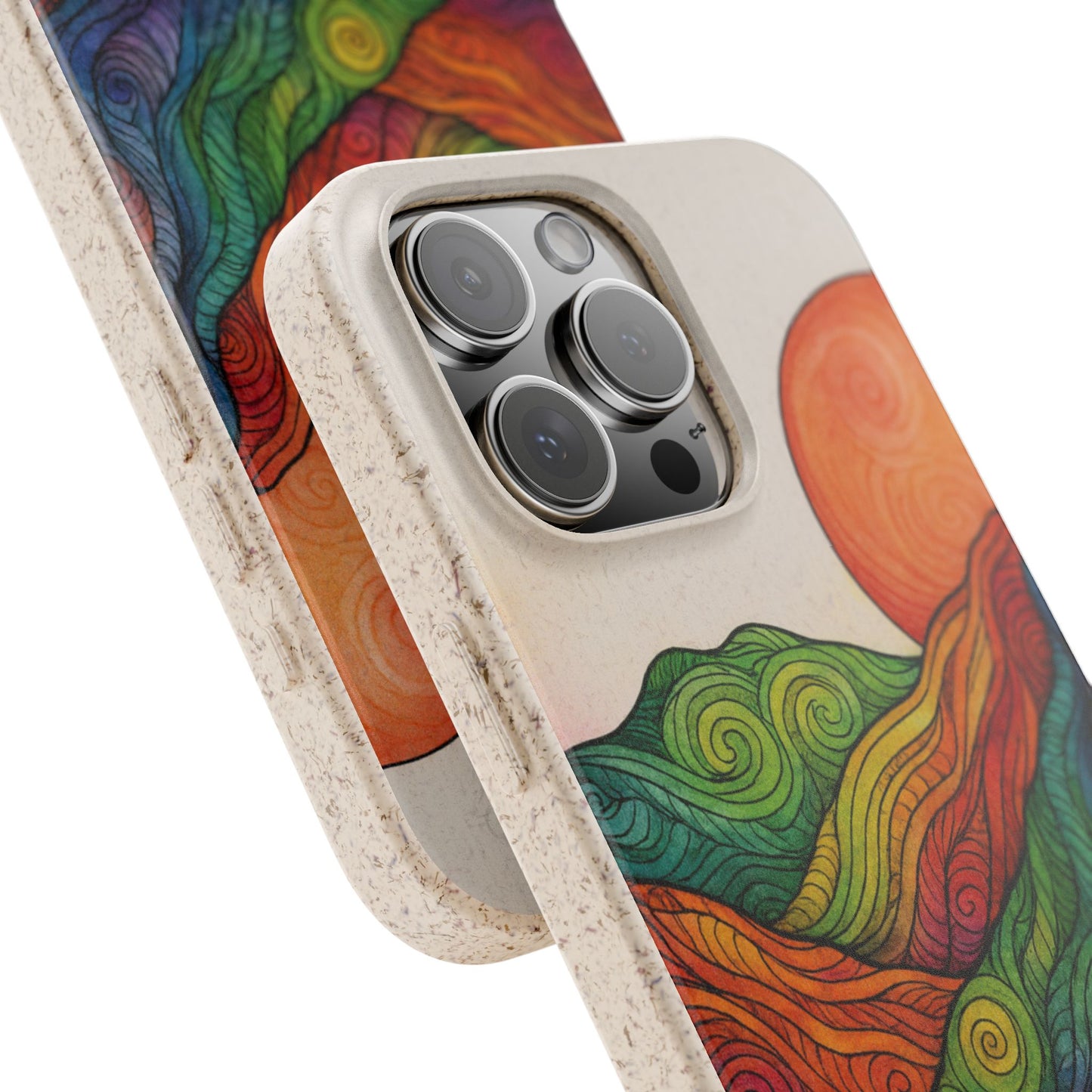 Watercolor Nature - Biodegradable Case