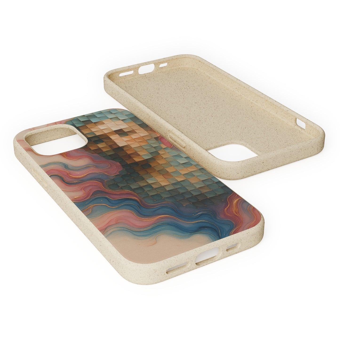 Mosaic Dreams & Liquid Flow - Biodegradable Case