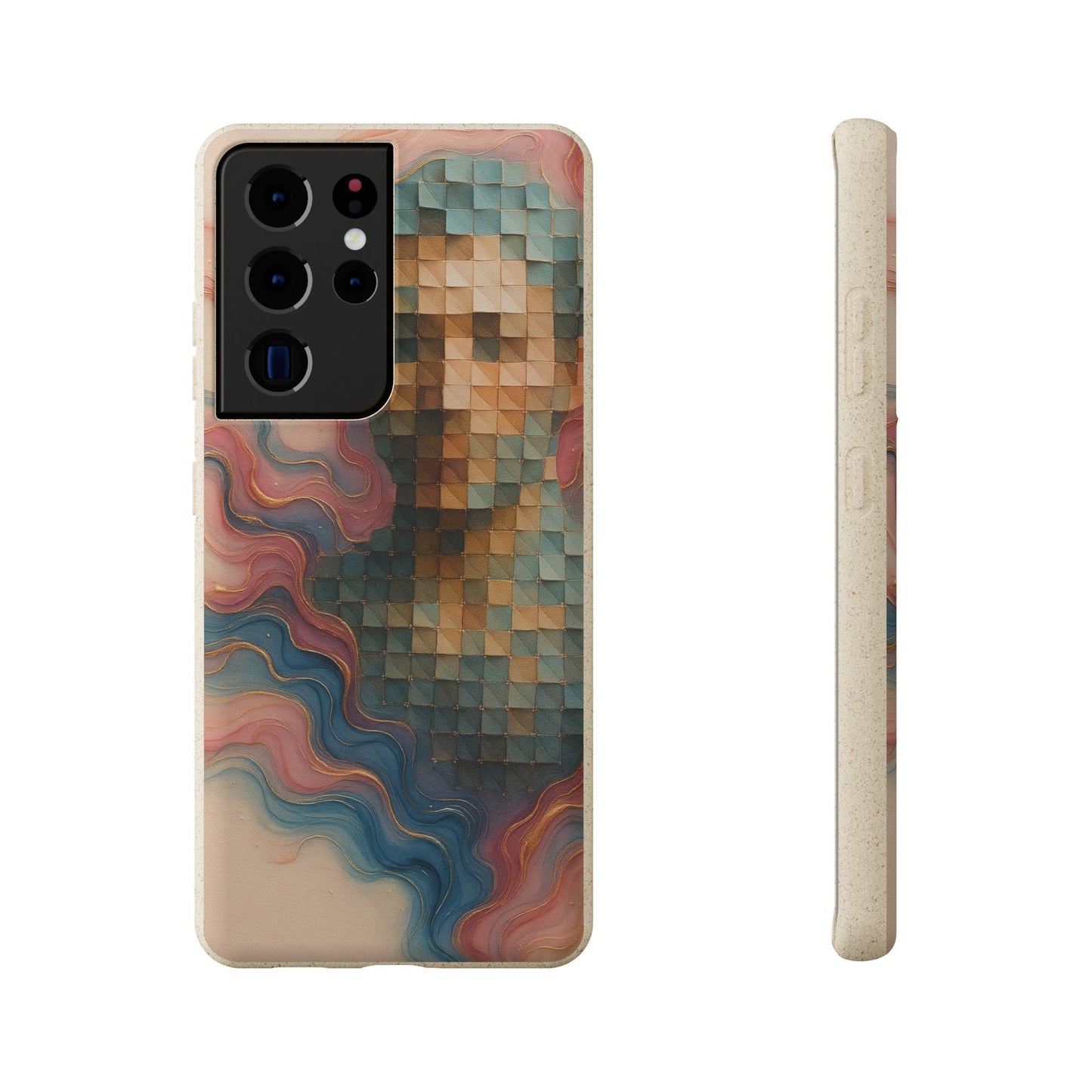 Mosaic Dreams & Liquid Flow - Biodegradable Case
