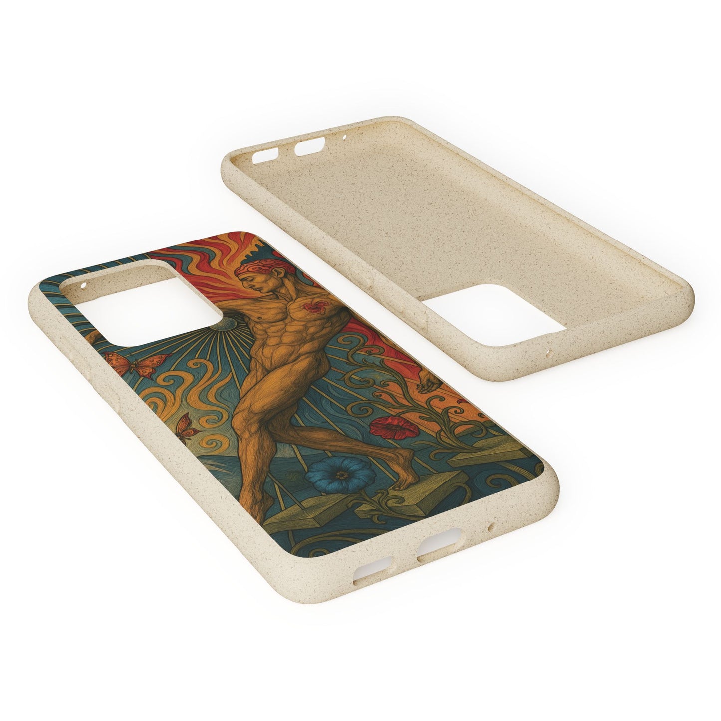 Mind, Spirit & Art - Biodegradable Case