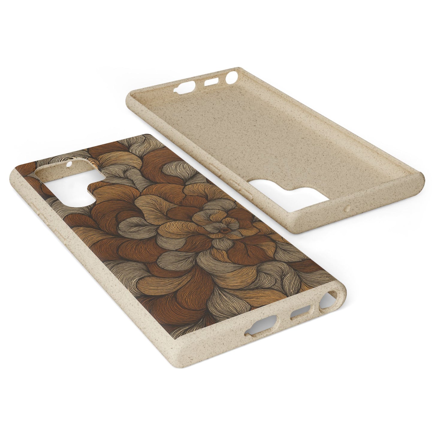 Earthy Mushroom Pedals - Biodegradable Case