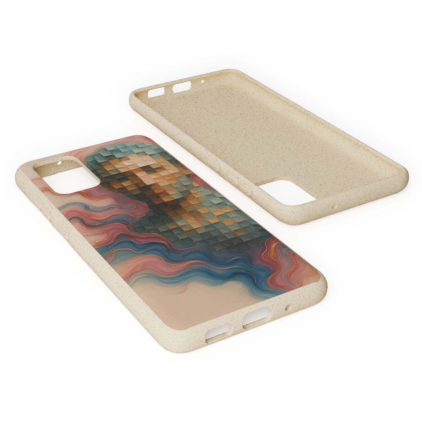 Mosaic Dreams & Liquid Flow - Biodegradable Case