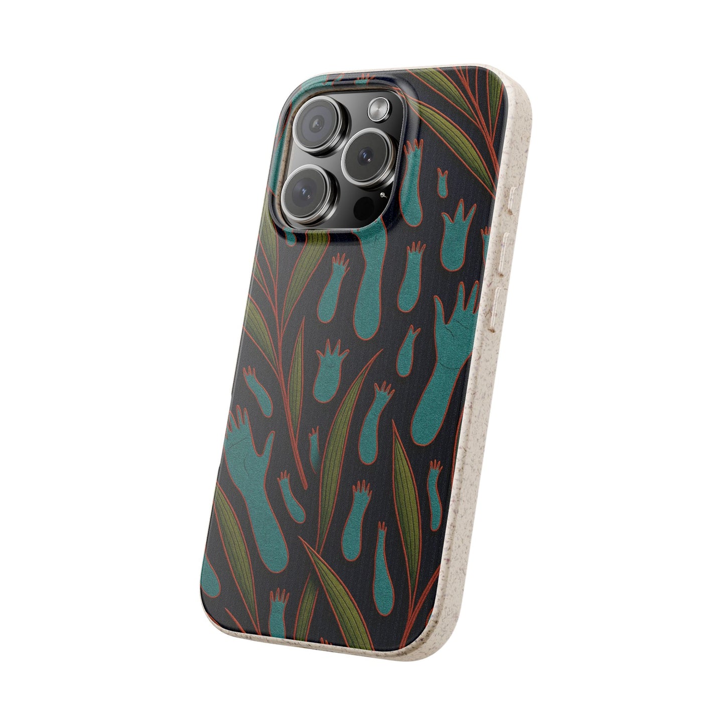 Handprints and Foliage - Biodegradable Case
