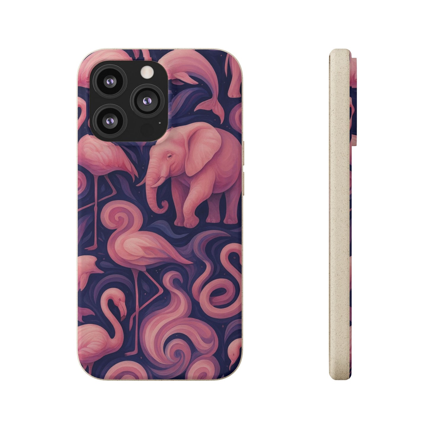 Pink Animalia - Biodegradable Case