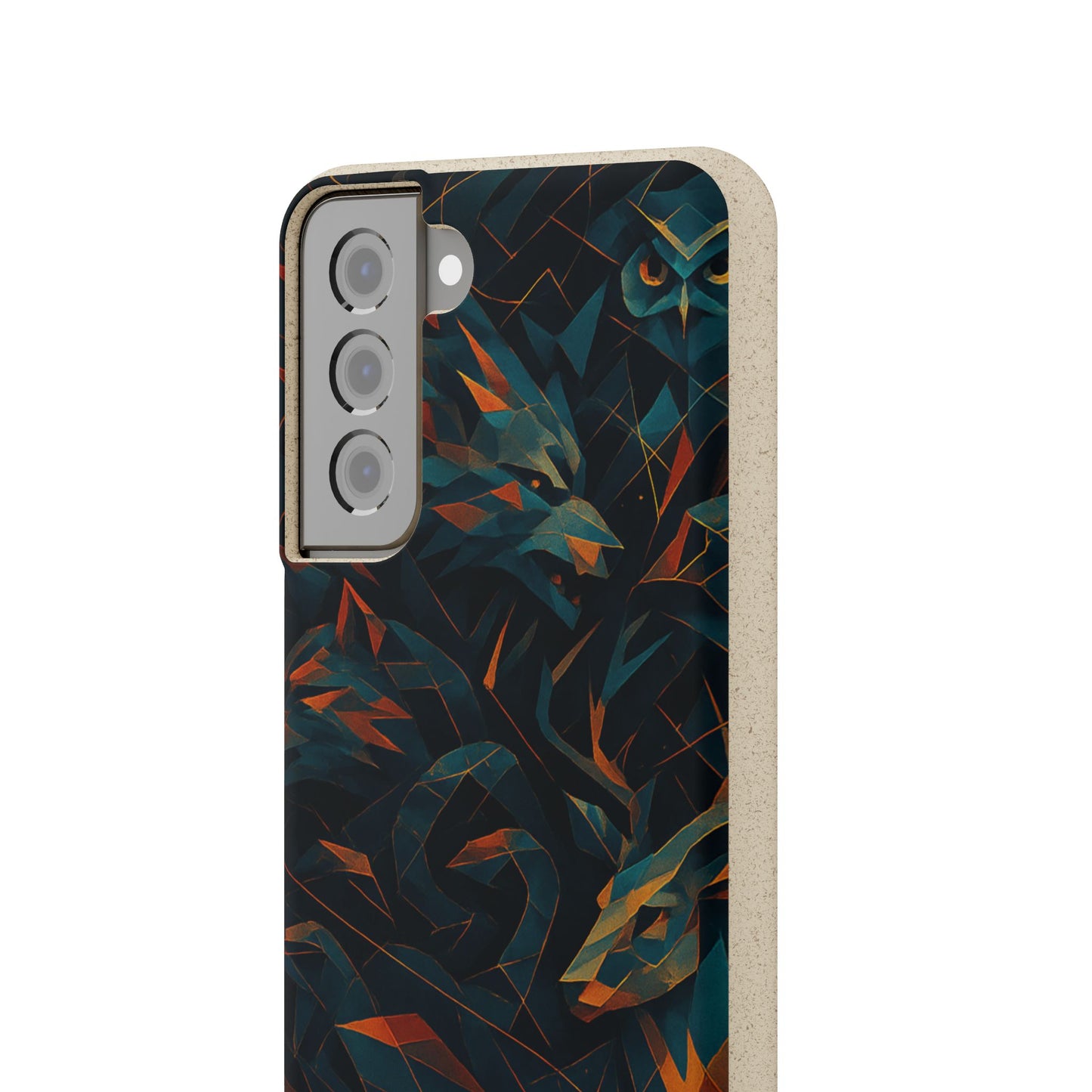 Geometric Shadow Animals - Biodegradable Case