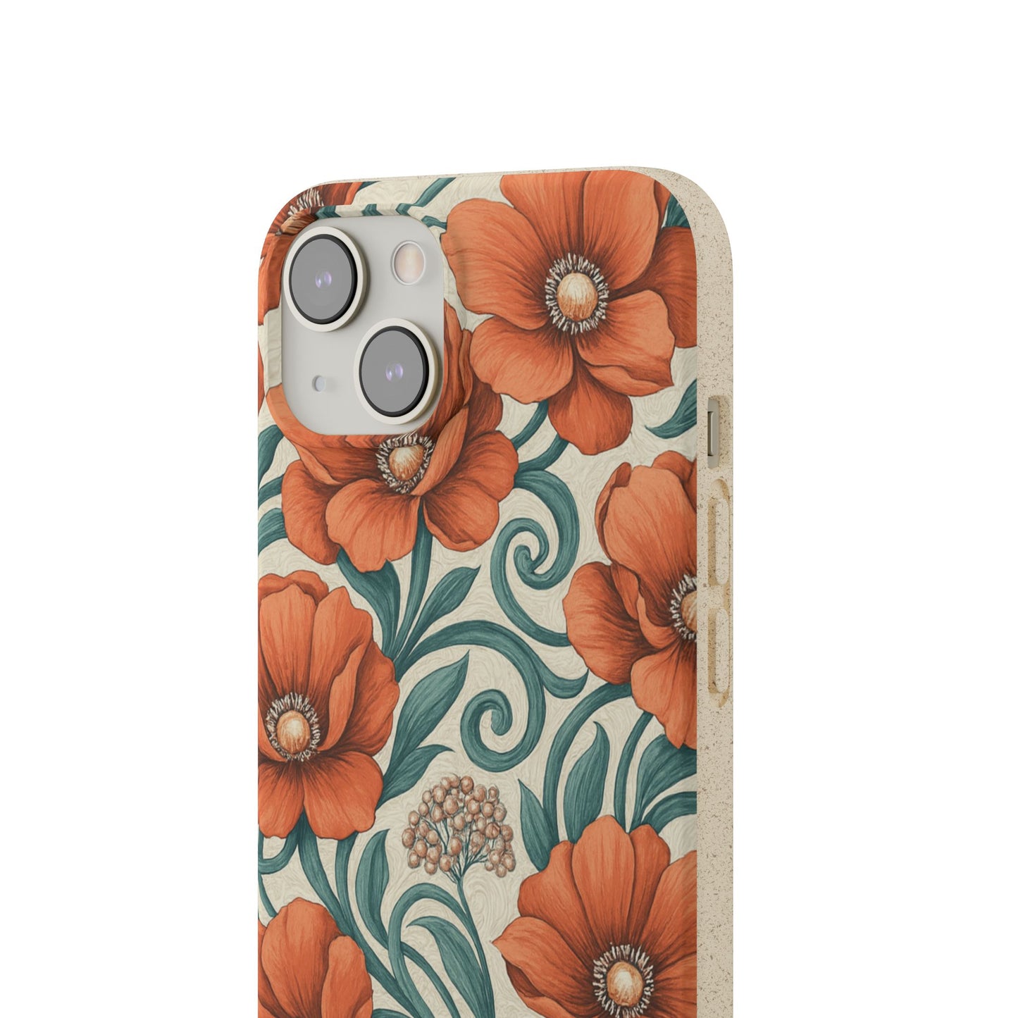 Floral Vines and Vibes - Biodegradable Case