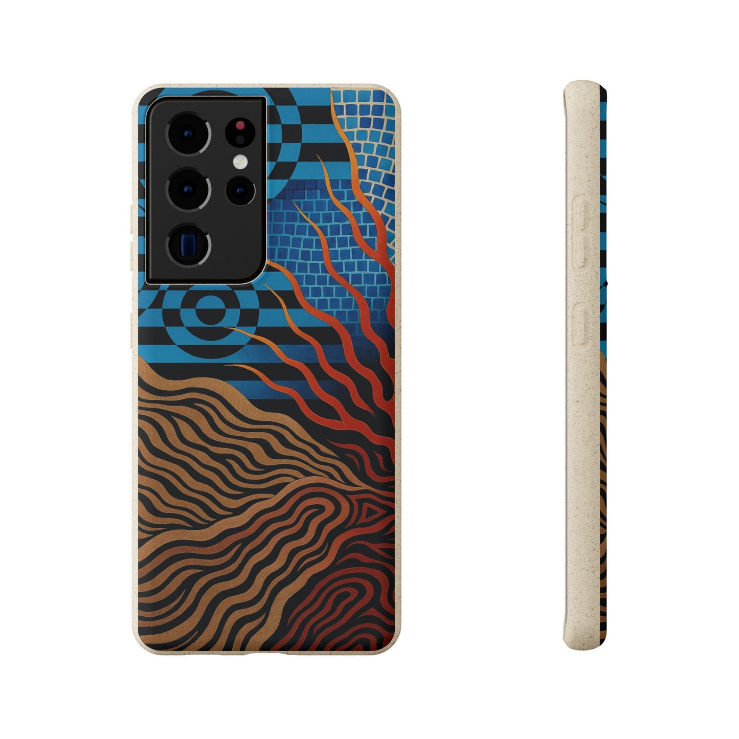 Disco Abstract Sunburst - Biodegradable Case