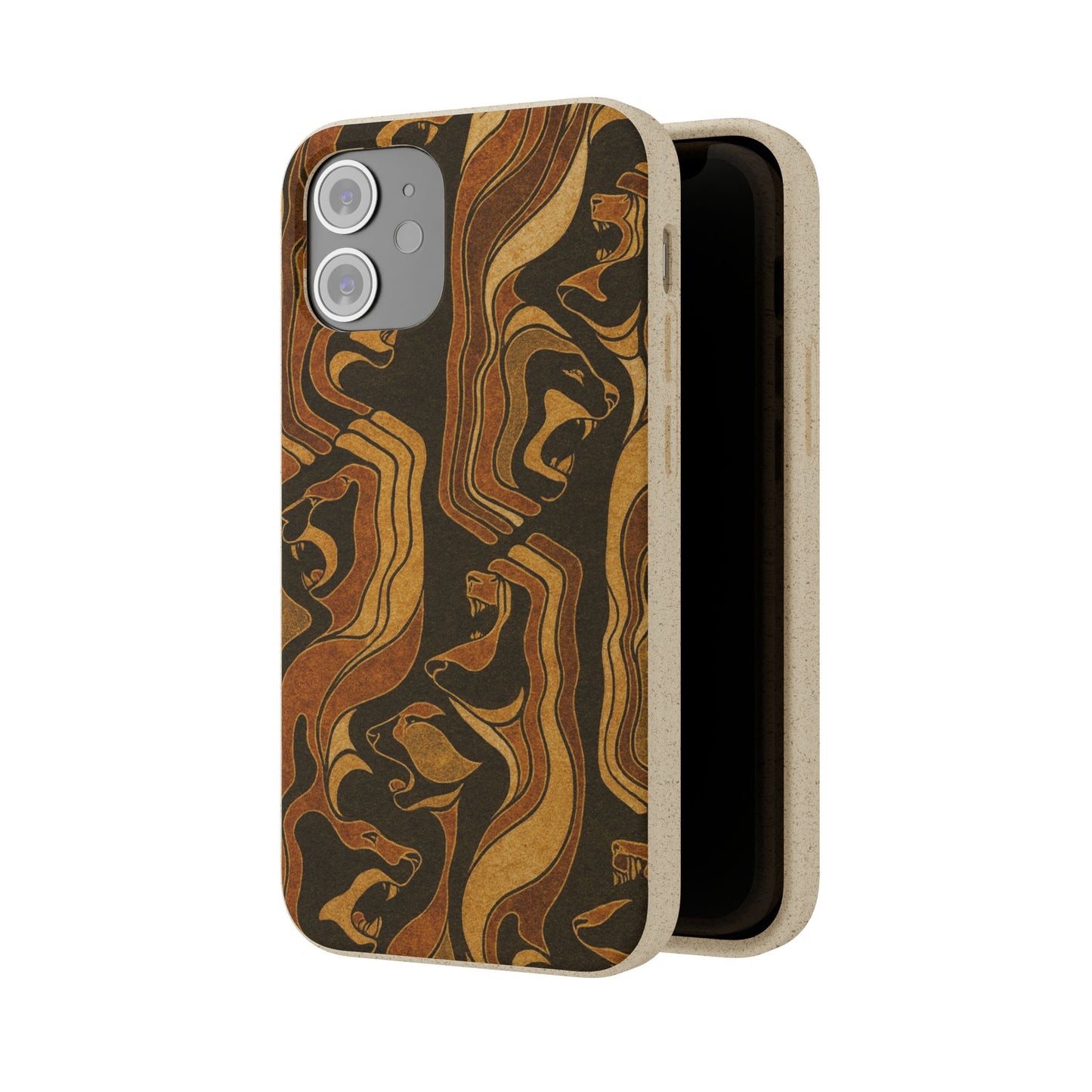 Wooden Wolves of Night - Biodegradable Case