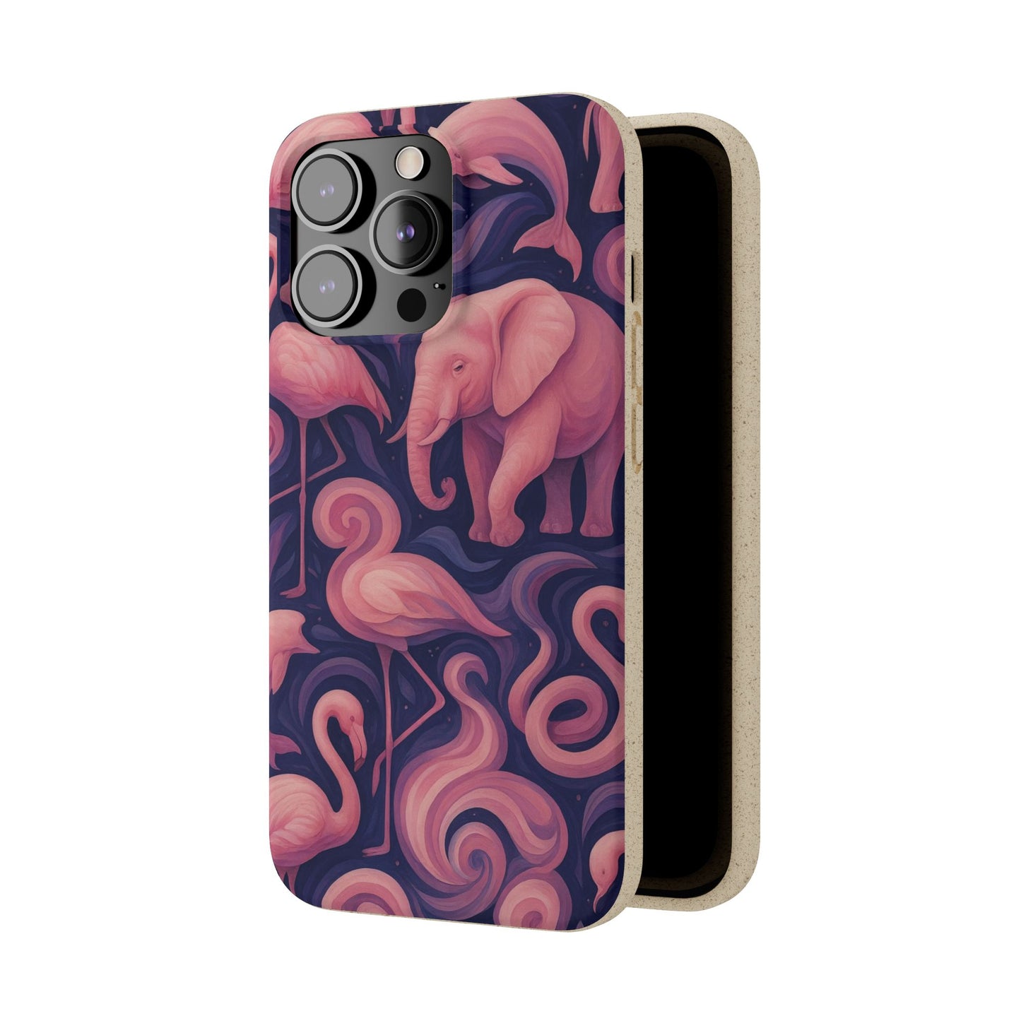 Pink Animalia - Biodegradable Case