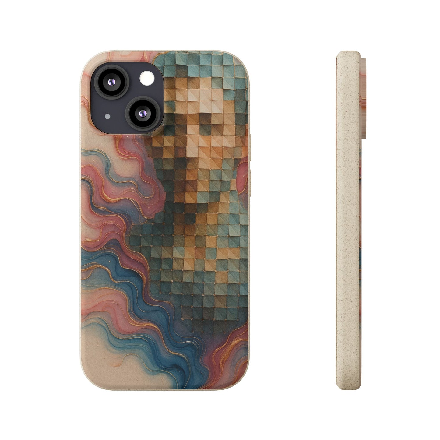 Mosaic Dreams & Liquid Flow - Biodegradable Case