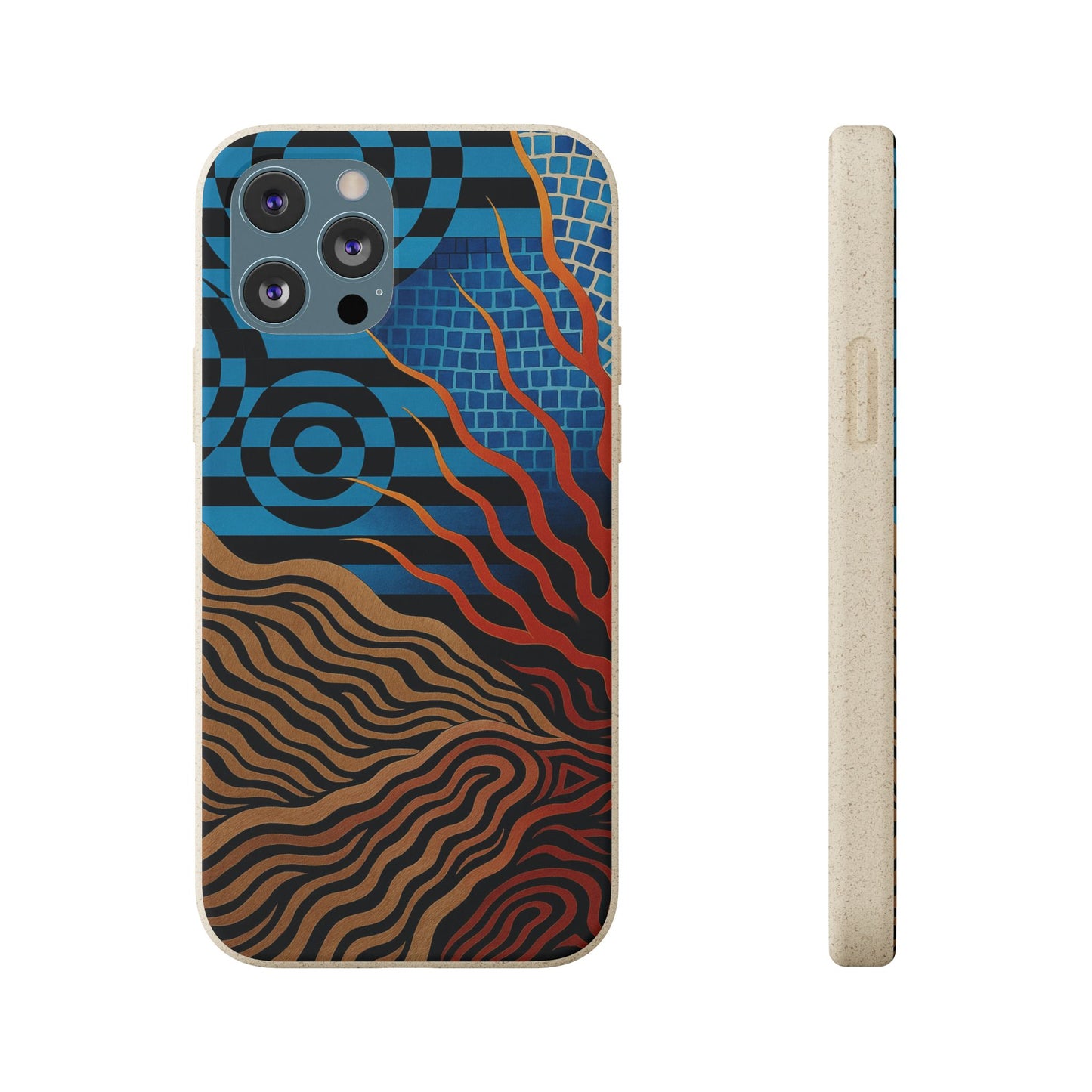 Disco Abstract Sunburst - Biodegradable Case