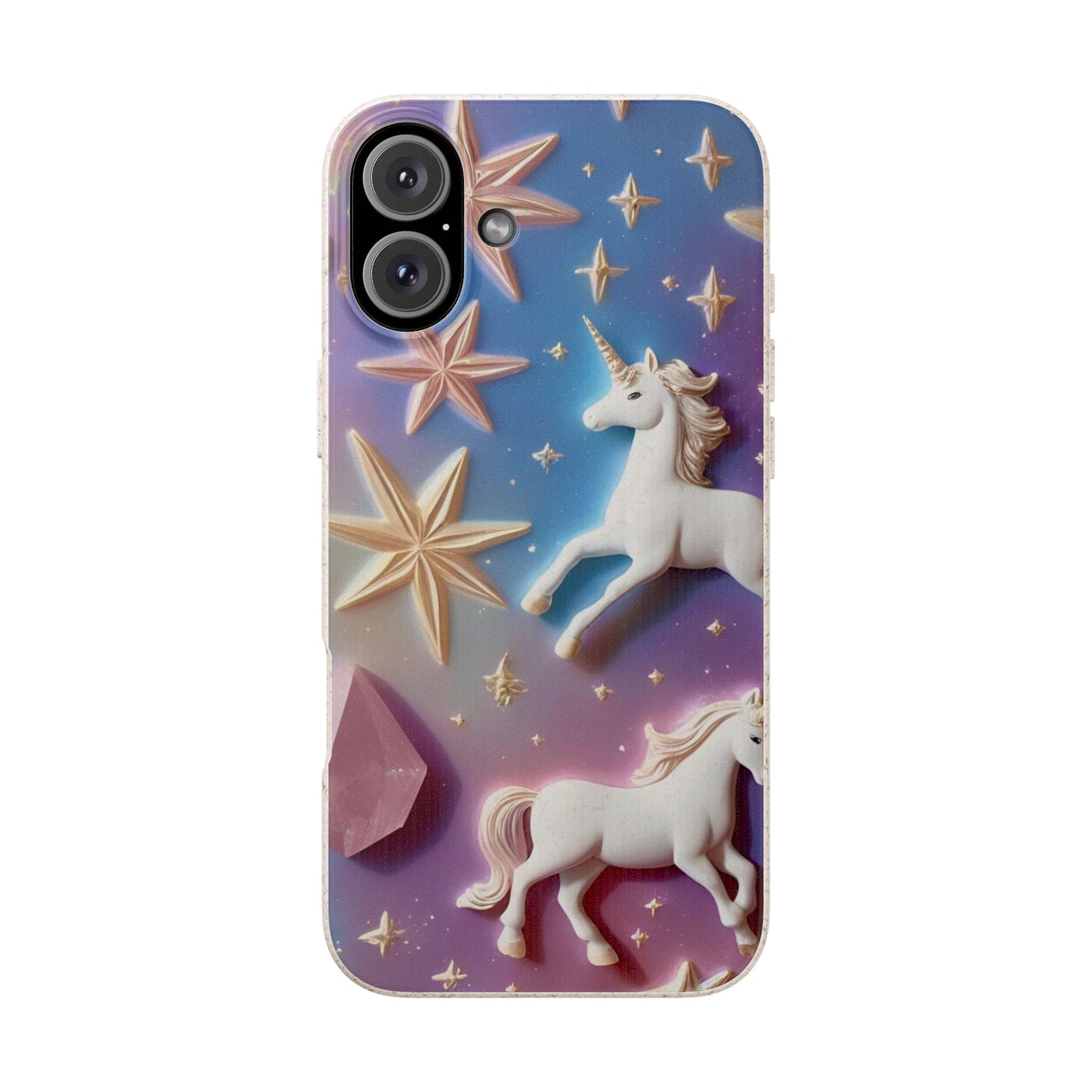 Unicorns & Gems - Biodegradable Case