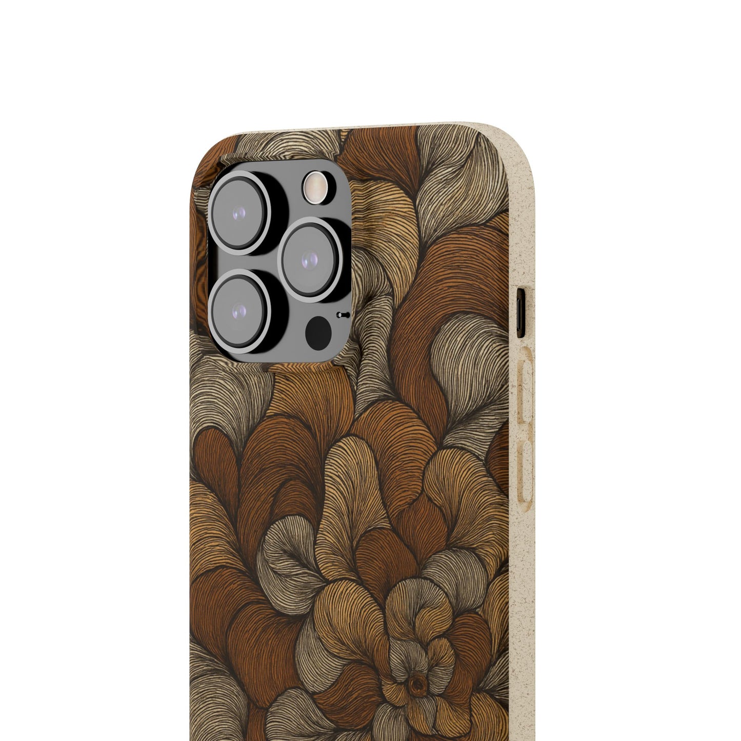 Earthy Mushroom Pedals - Biodegradable Case