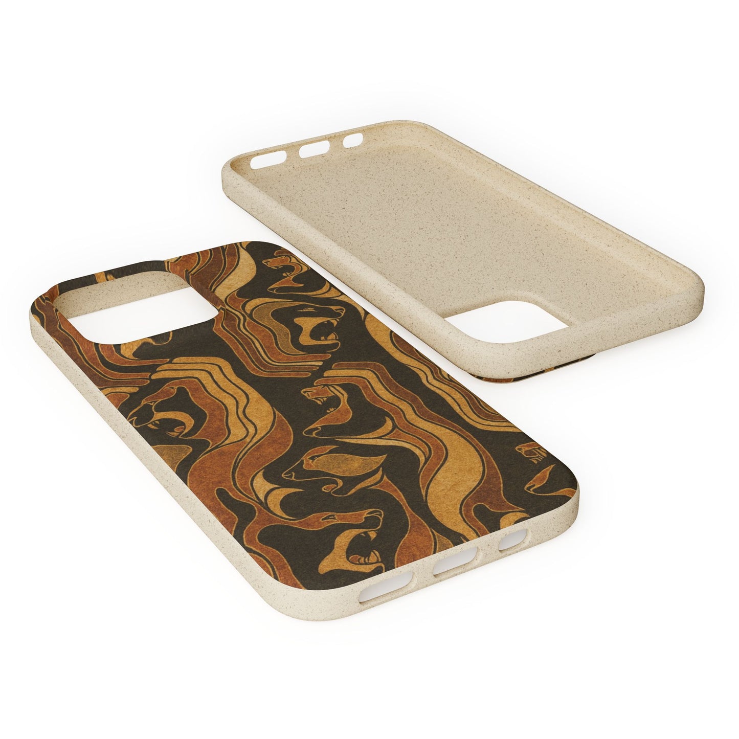 Wooden Wolves of Night - Biodegradable Case