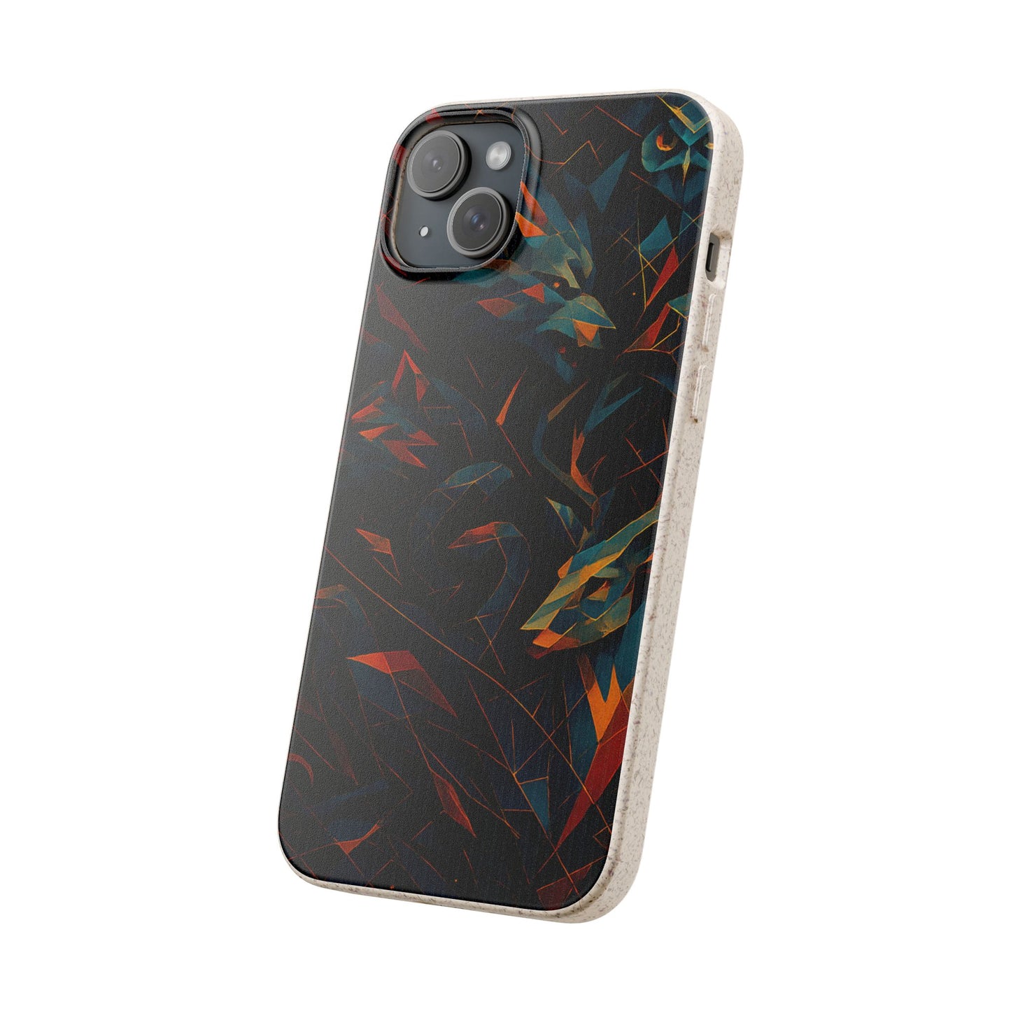 Geometric Shadow Animals - Biodegradable Case