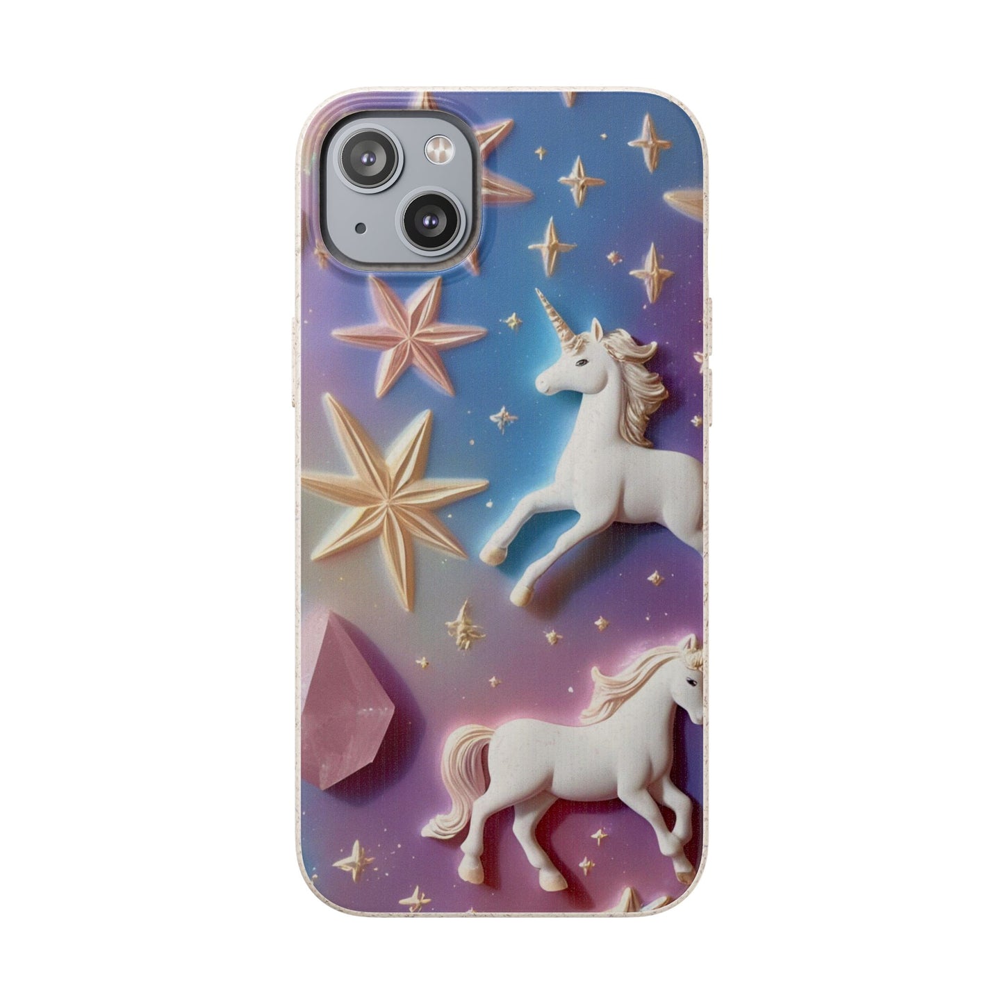 Unicorns & Gems - Biodegradable Case