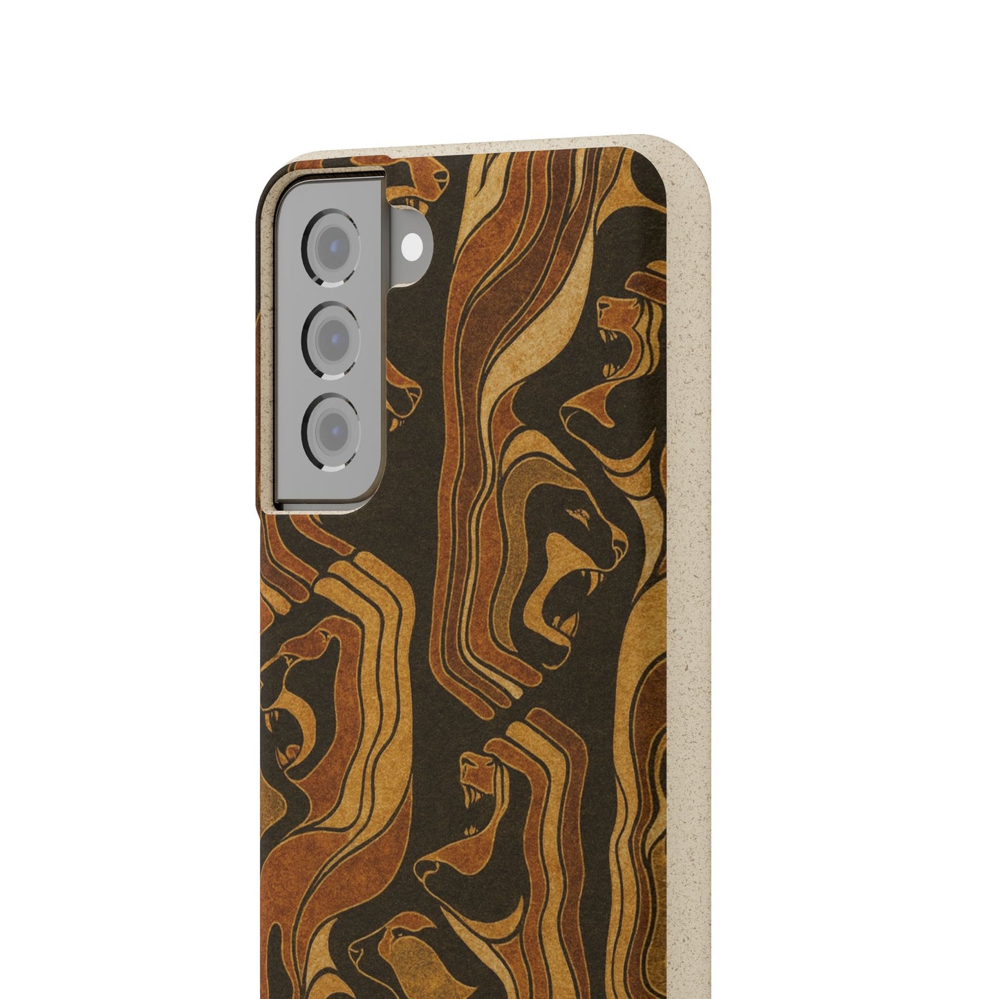 Wooden Wolves of Night - Biodegradable Case
