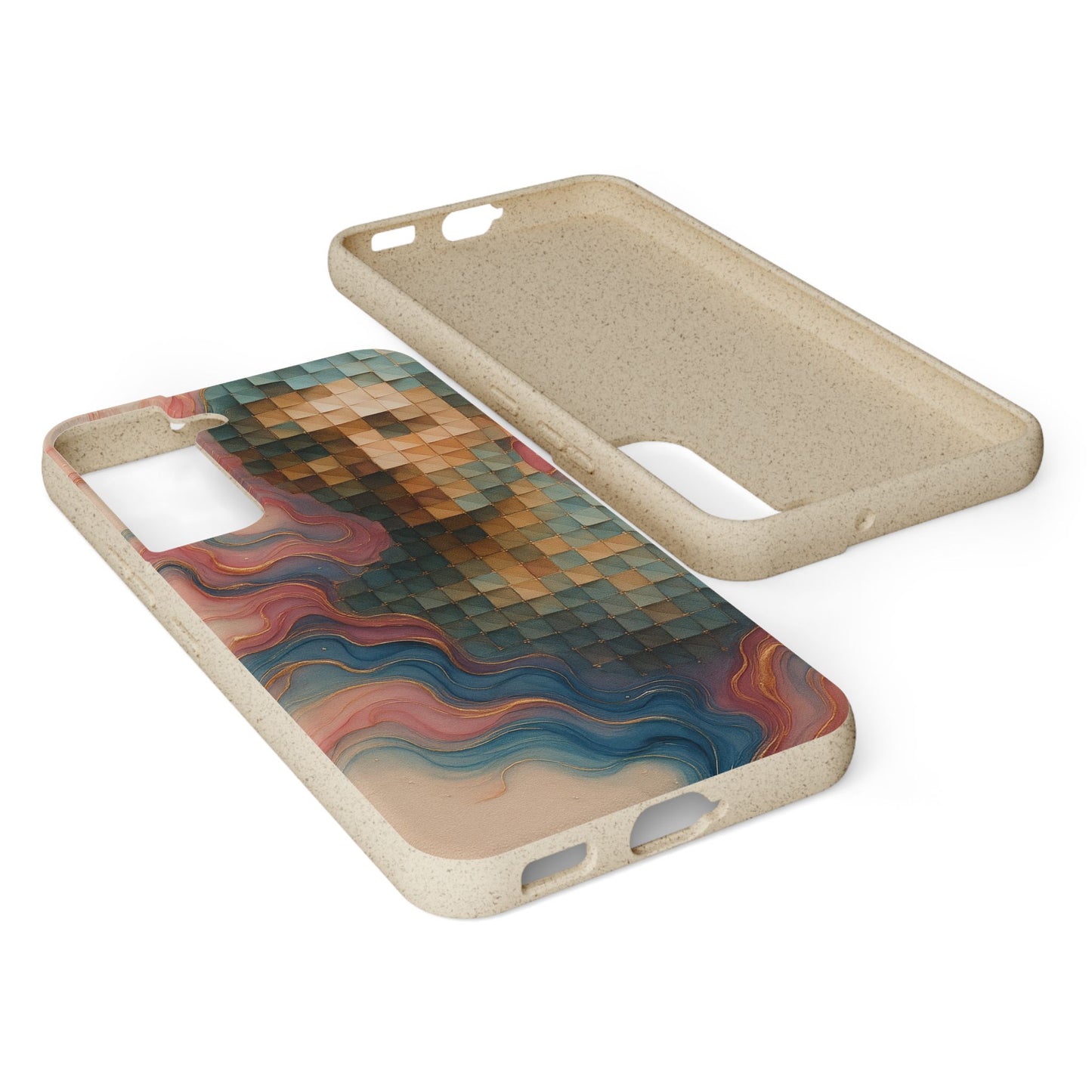 Mosaic Dreams & Liquid Flow - Biodegradable Case
