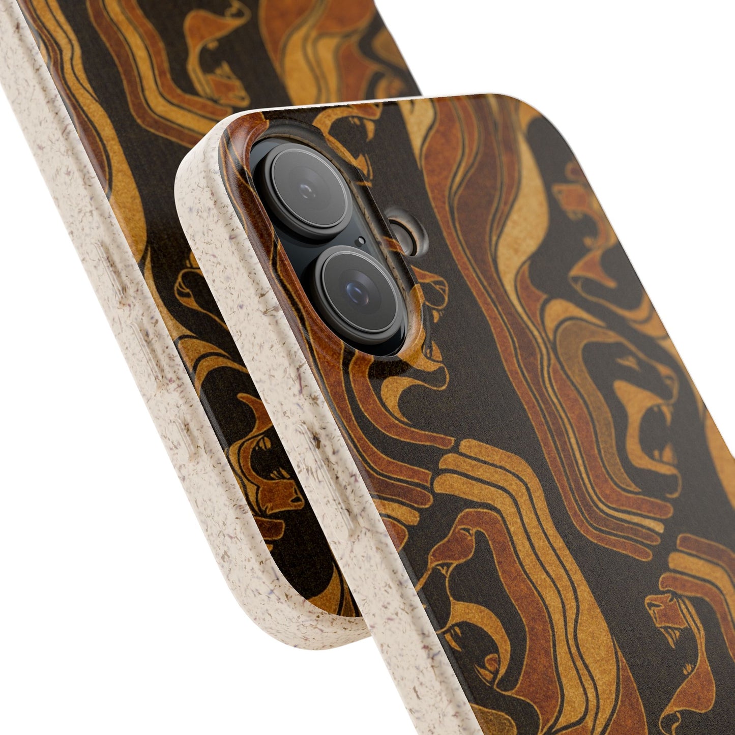 Wooden Wolves of Night - Biodegradable Case