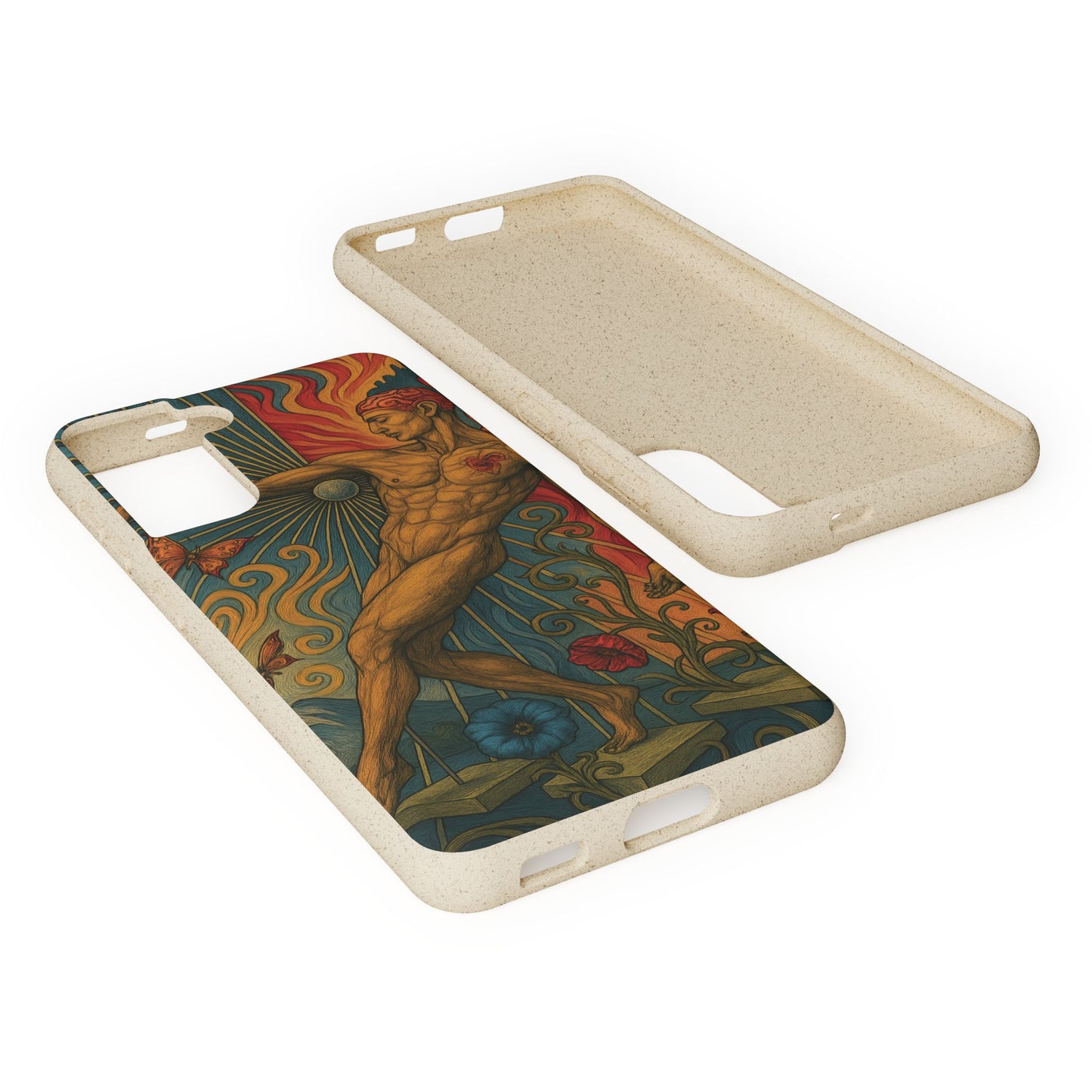 Mind, Spirit & Art - Biodegradable Case