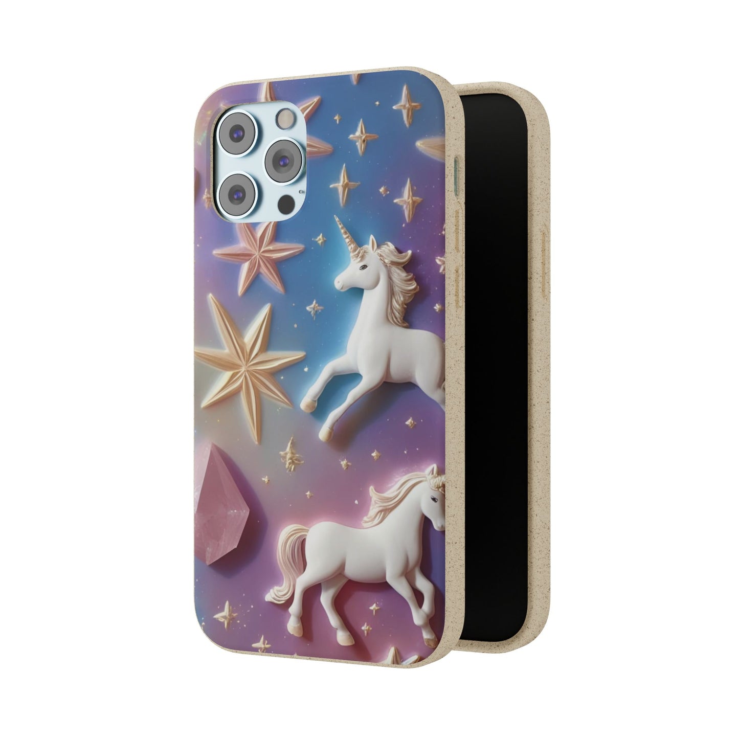 Unicorns & Gems - Biodegradable Case