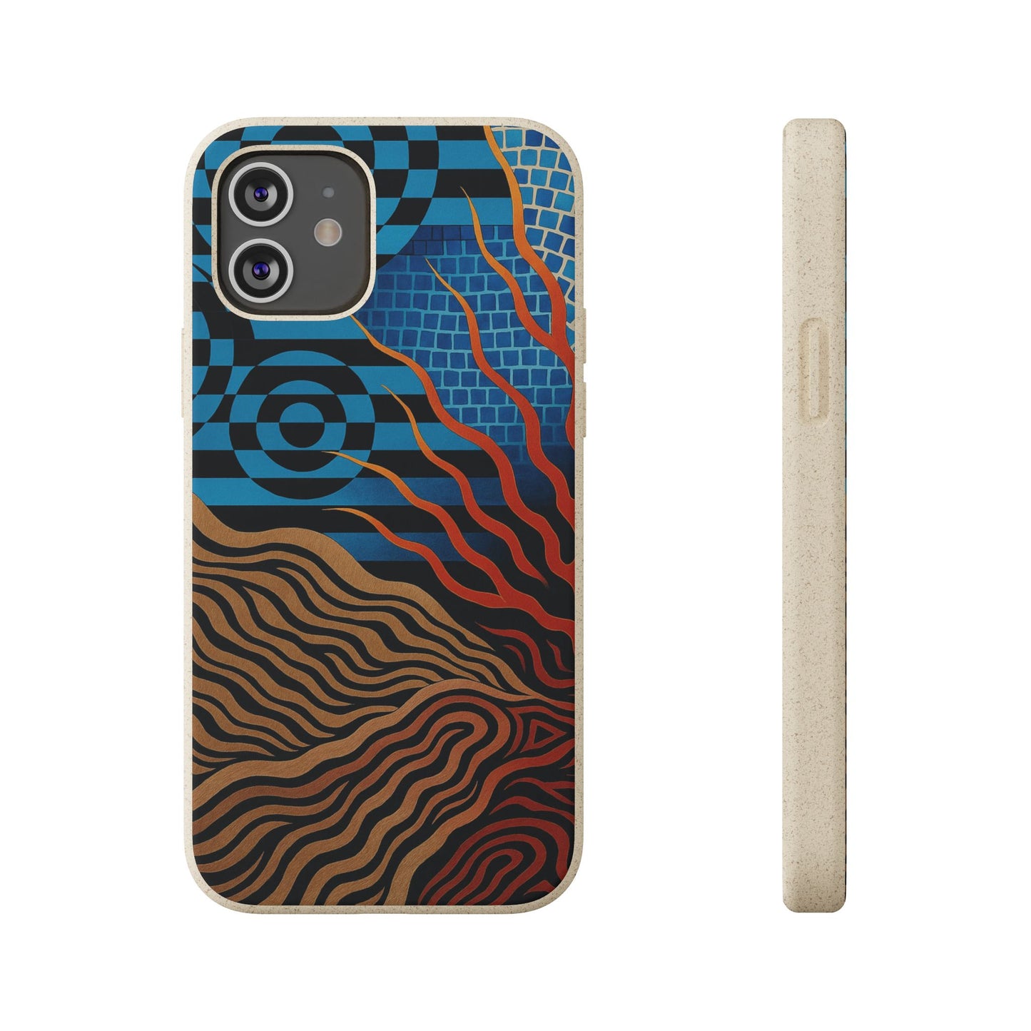 Disco Abstract Sunburst - Biodegradable Case