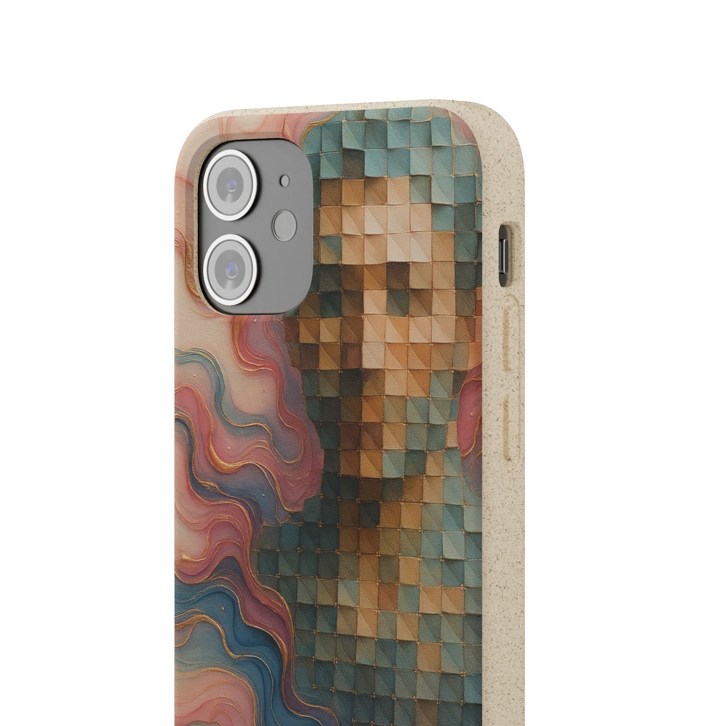 Mosaic Dreams & Liquid Flow - Biodegradable Case