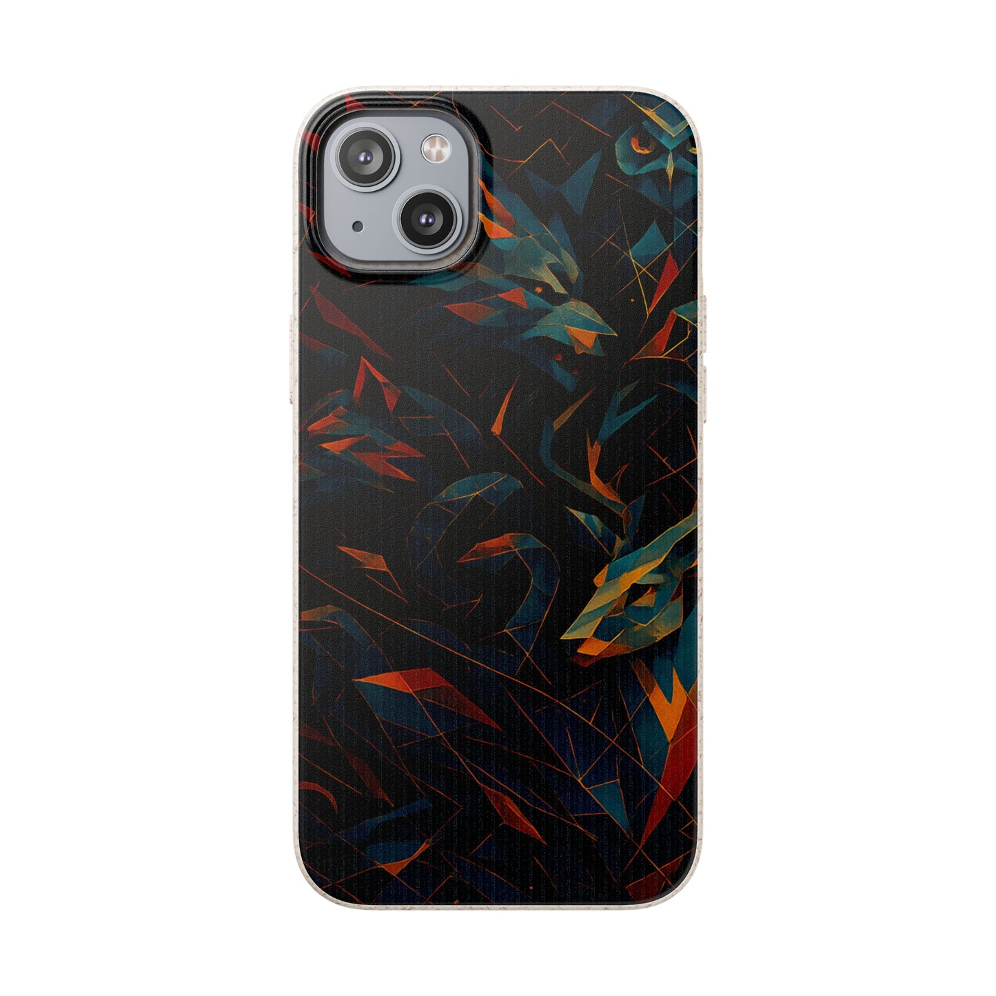 Geometric Shadow Animals - Biodegradable Case