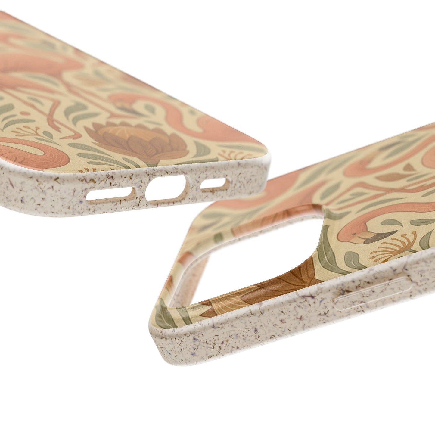 Eco-Natural Flamingo - Biodegradable Case