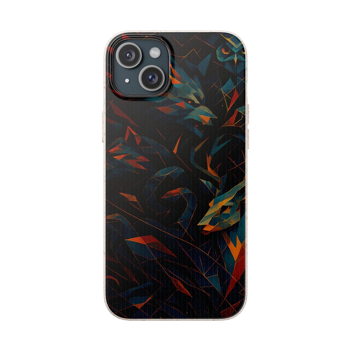 Geometric Shadow Animals - Biodegradable Case