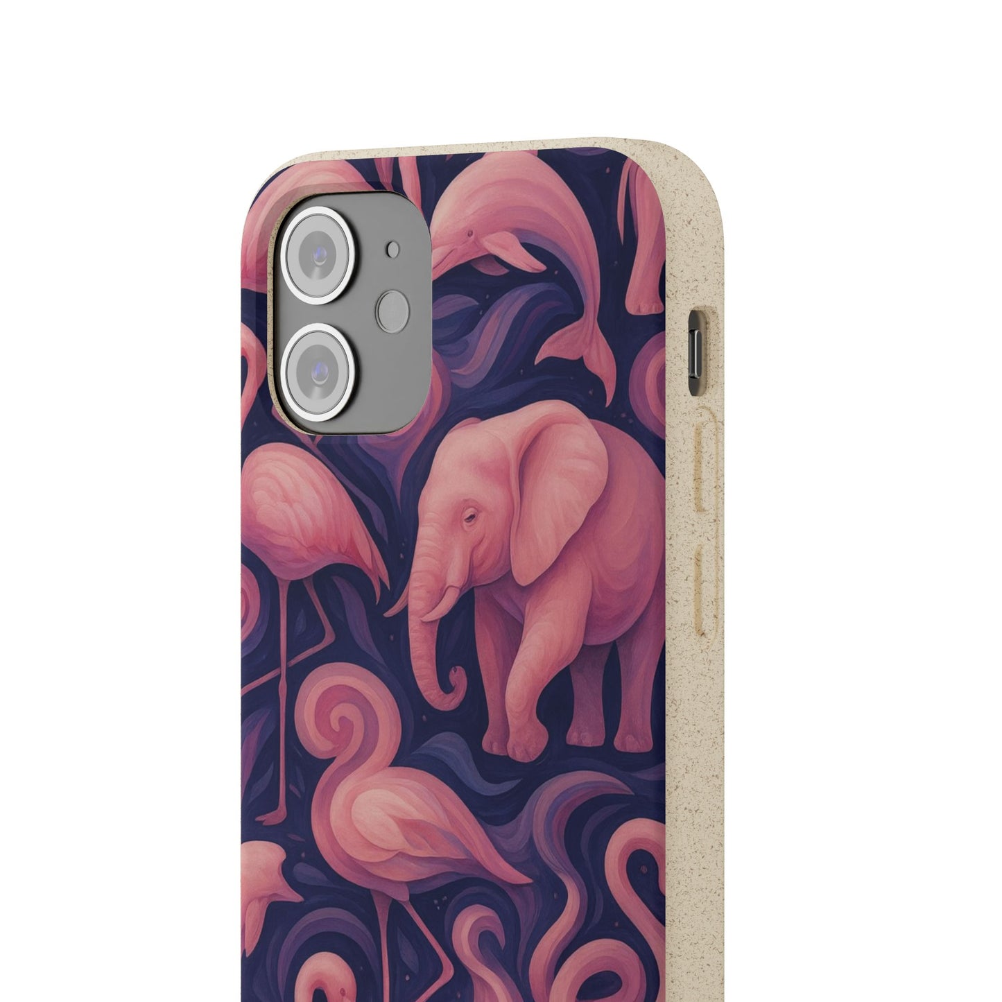 Pink Animalia - Biodegradable Case