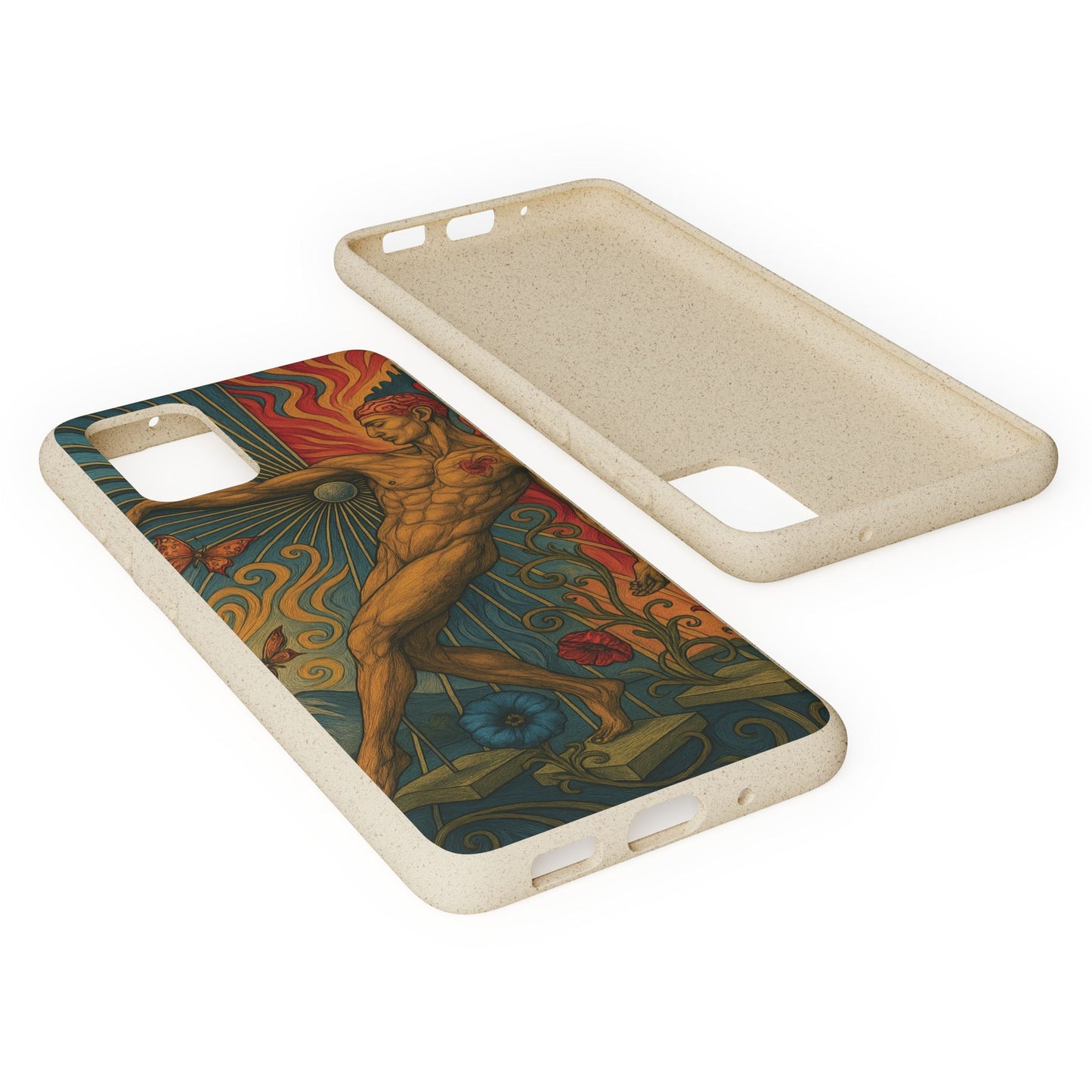 Mind, Spirit & Art - Biodegradable Case