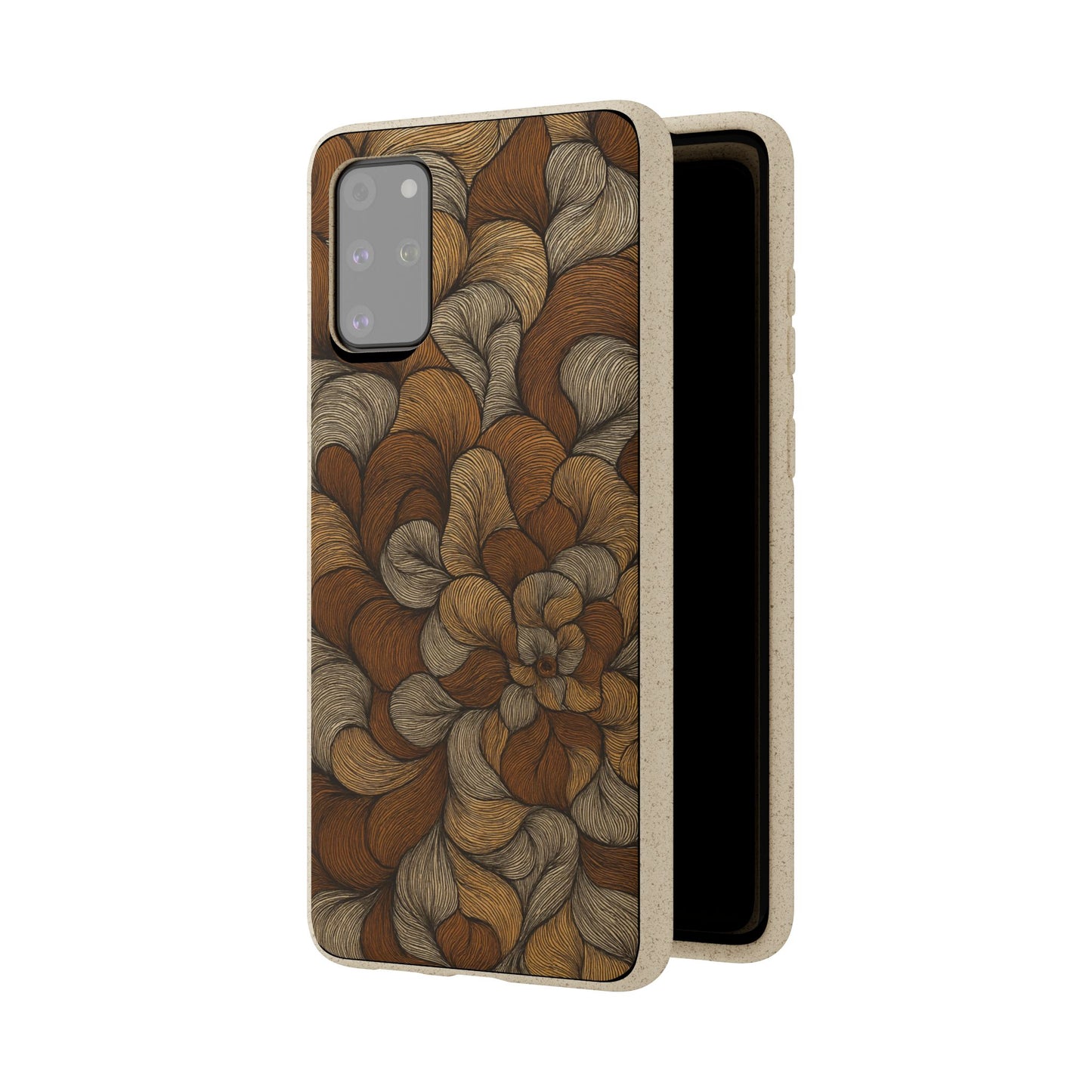Earthy Mushroom Pedals - Biodegradable Case