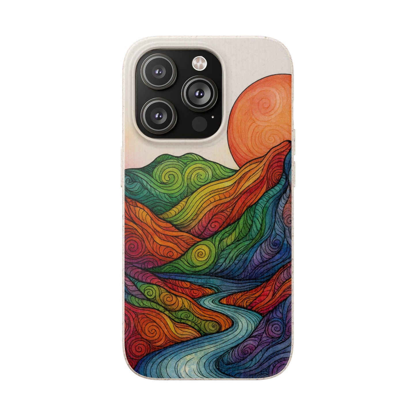 Watercolor Nature - Biodegradable Case
