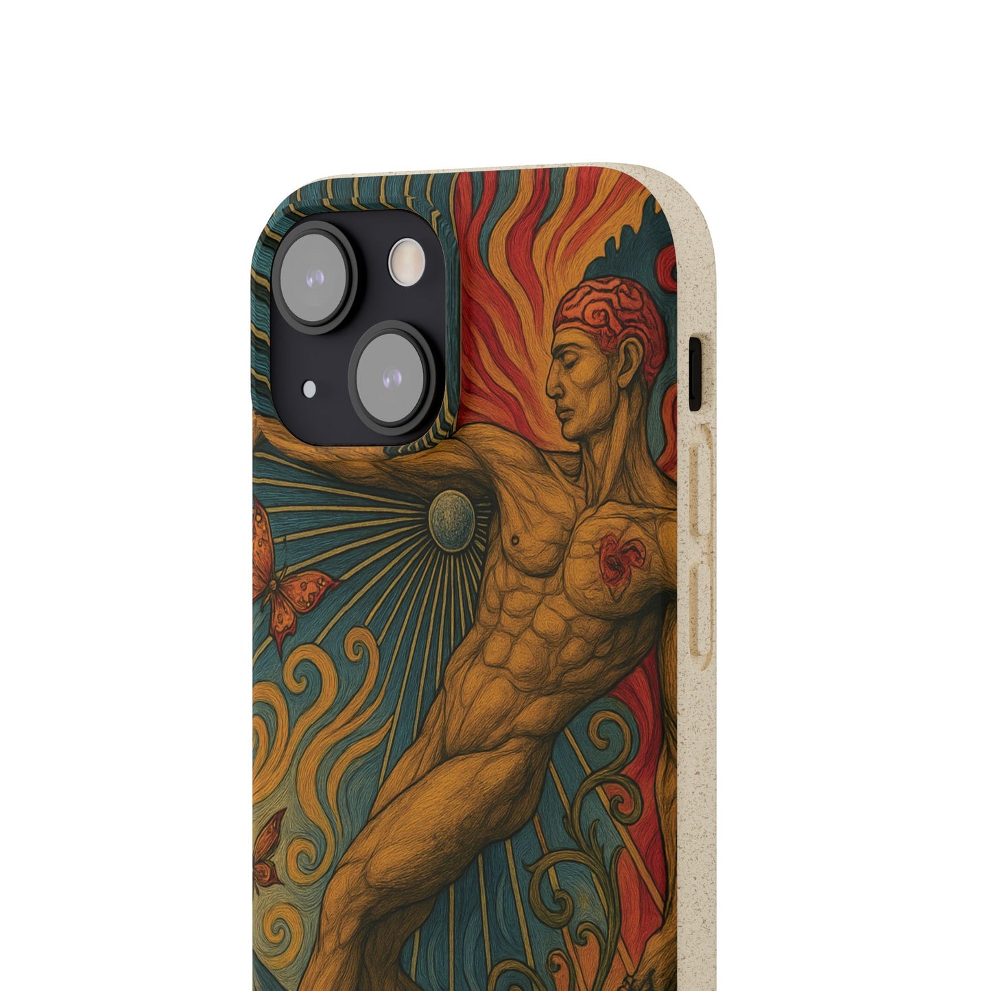 Mind, Spirit & Art - Biodegradable Case