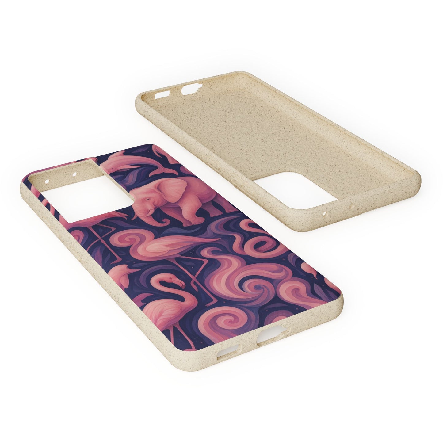 Pink Animalia - Biodegradable Case