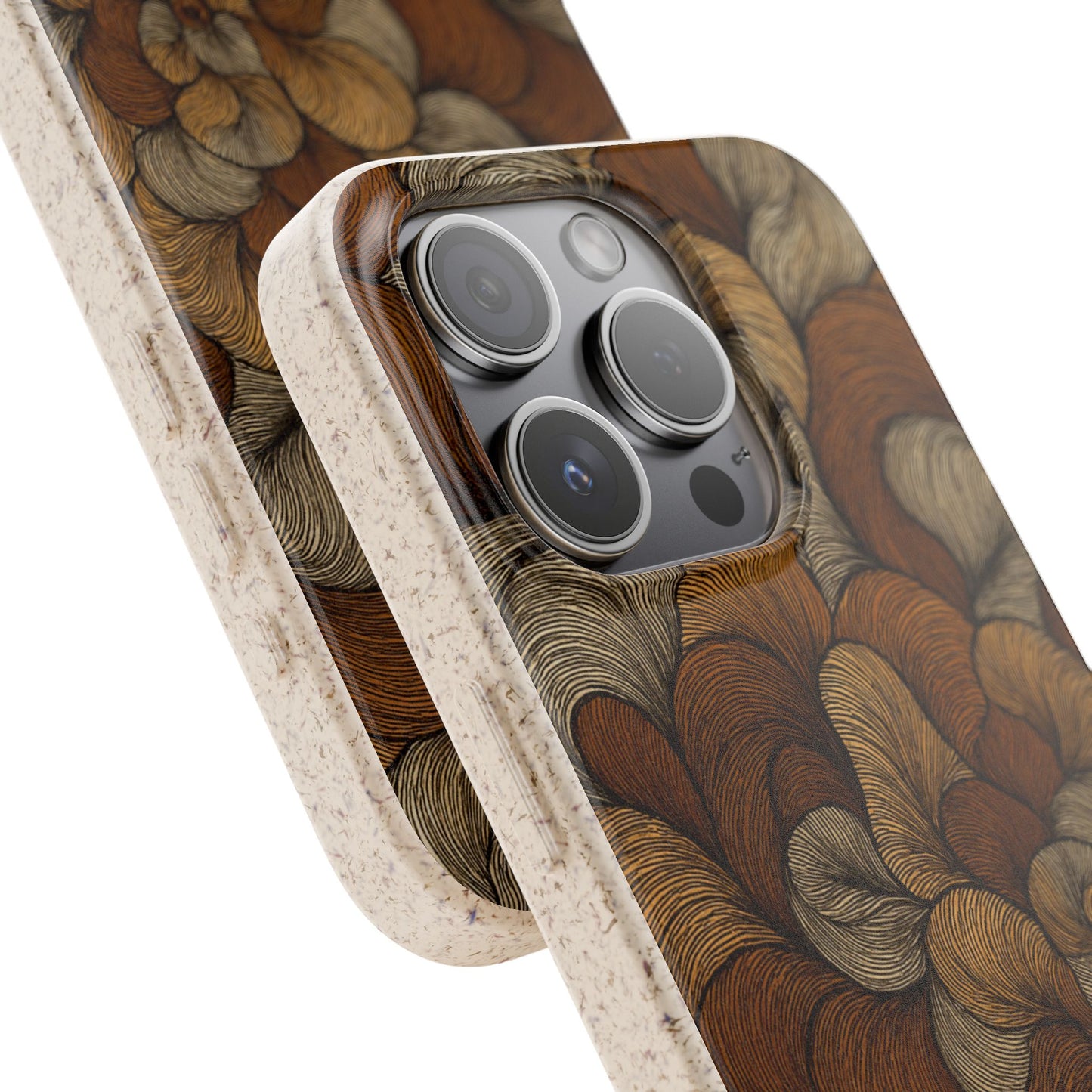 Earthy Mushroom Pedals - Biodegradable Case