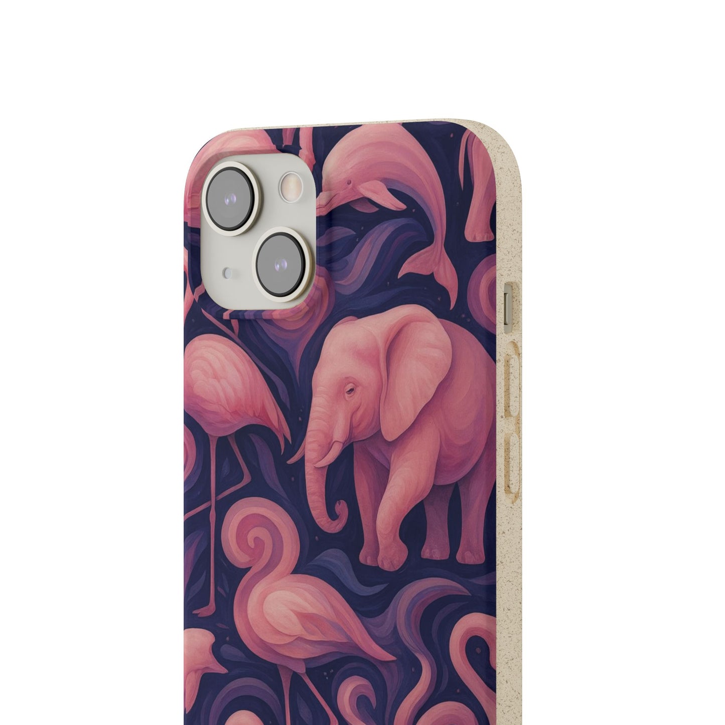 Pink Animalia - Biodegradable Case
