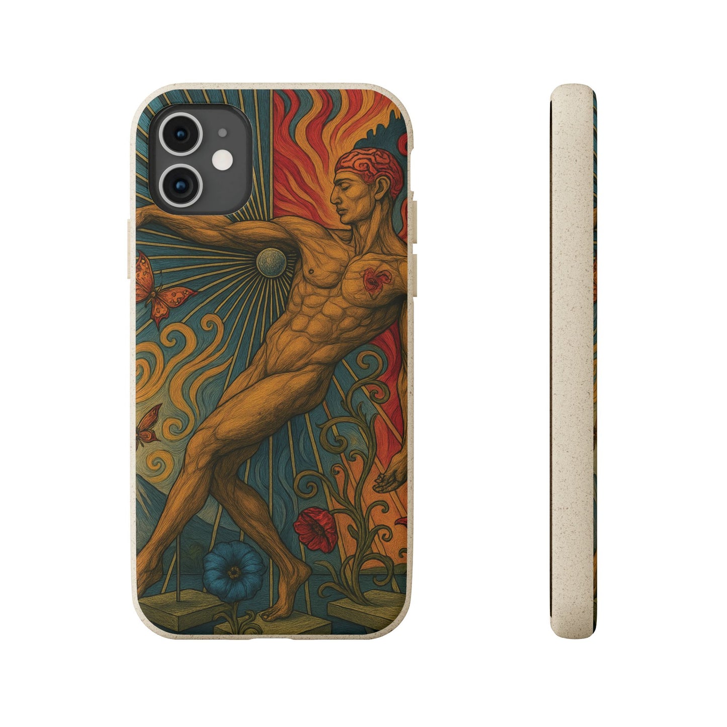 Mind, Spirit & Art - Biodegradable Case