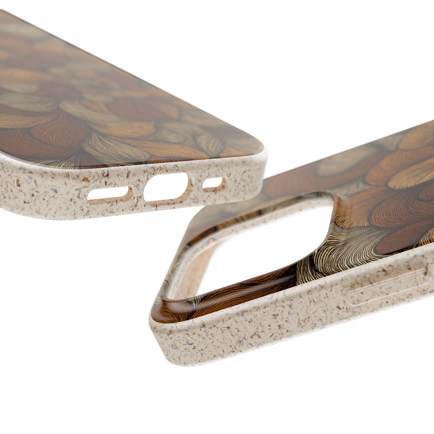 Earthy Mushroom Pedals - Biodegradable Case