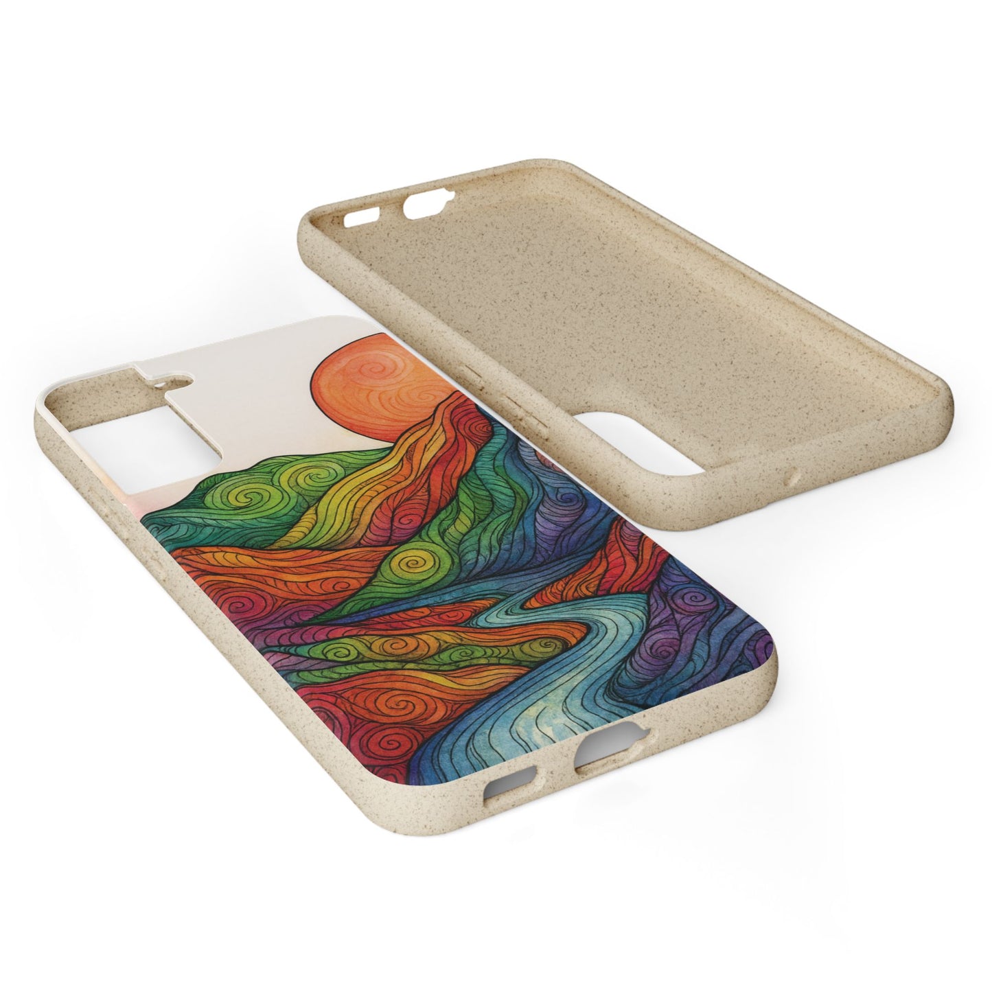 Watercolor Nature - Biodegradable Case