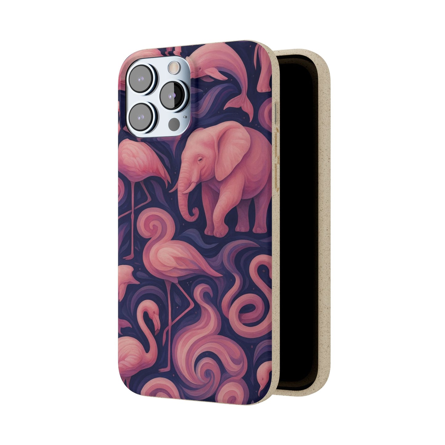Pink Animalia - Biodegradable Case