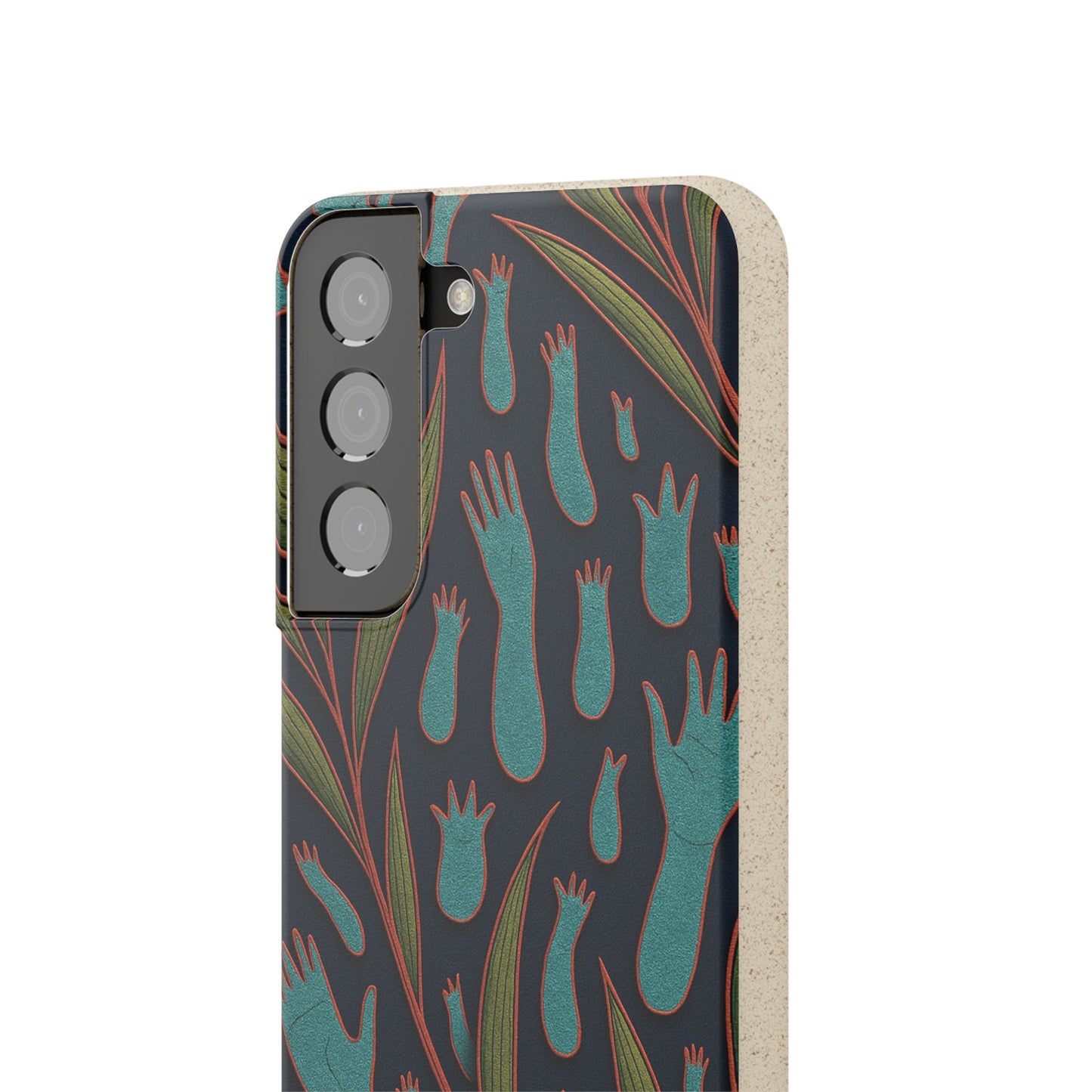 Handprints and Foliage - Biodegradable Case