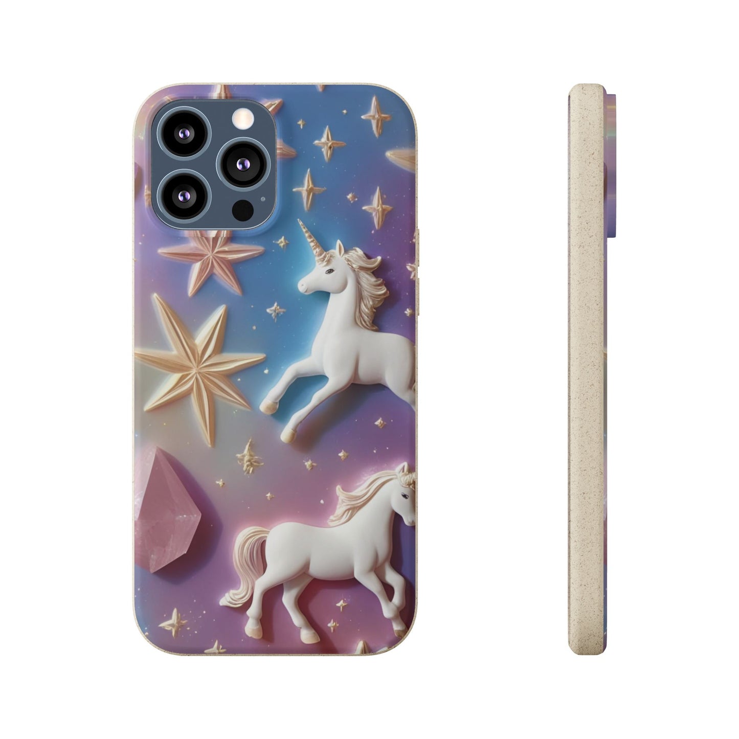 Unicorns & Gems - Biodegradable Case