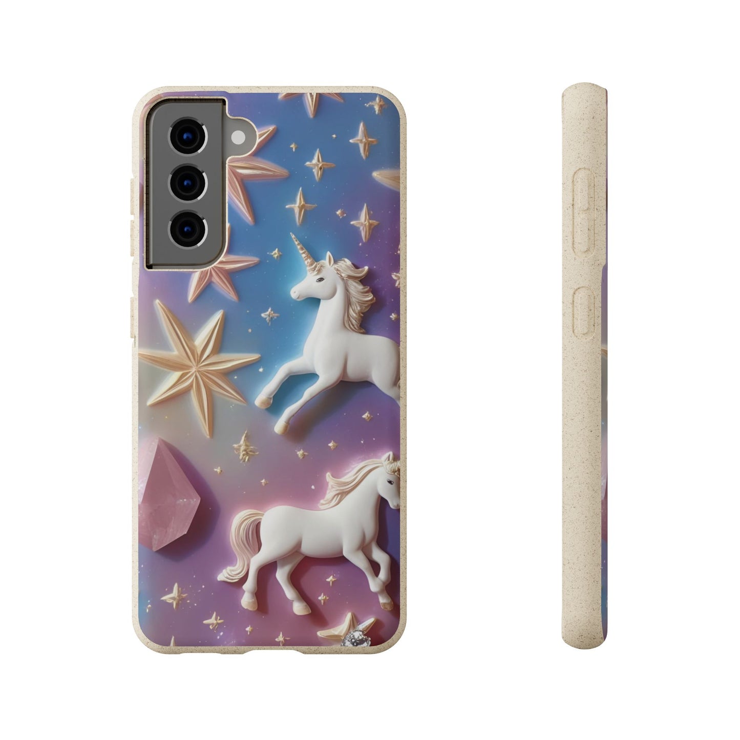 Unicorns & Gems - Biodegradable Case