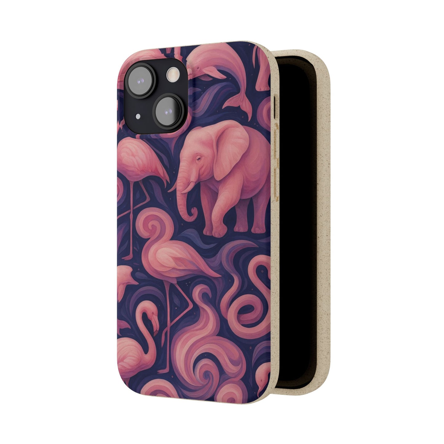 Pink Animalia - Biodegradable Case